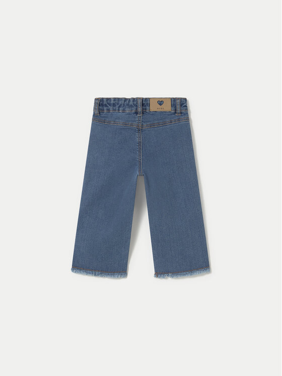Mayoral Mayoral Jeans hlače 1572 Mornarsko modra Wide Leg