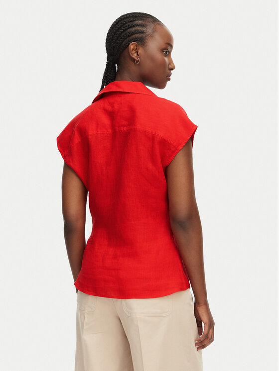 Tommy Hilfiger Tommy Hilfiger Blusa WW0WW49632 Arancione Regular Fit