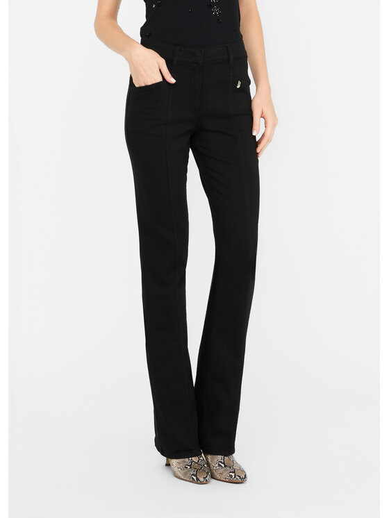 Liu Jo Liu Jo Pantalone da abito CF5292T181922222 Nero Regular Fit