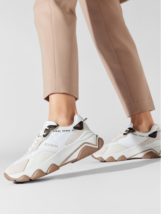 Guess Guess Sneakers Micola FL7MIC FAL12 Alb