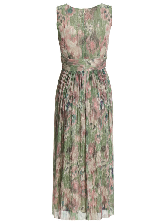 Swing Swing Cocktail obleka 5AK06100 Zelena Regular Fit