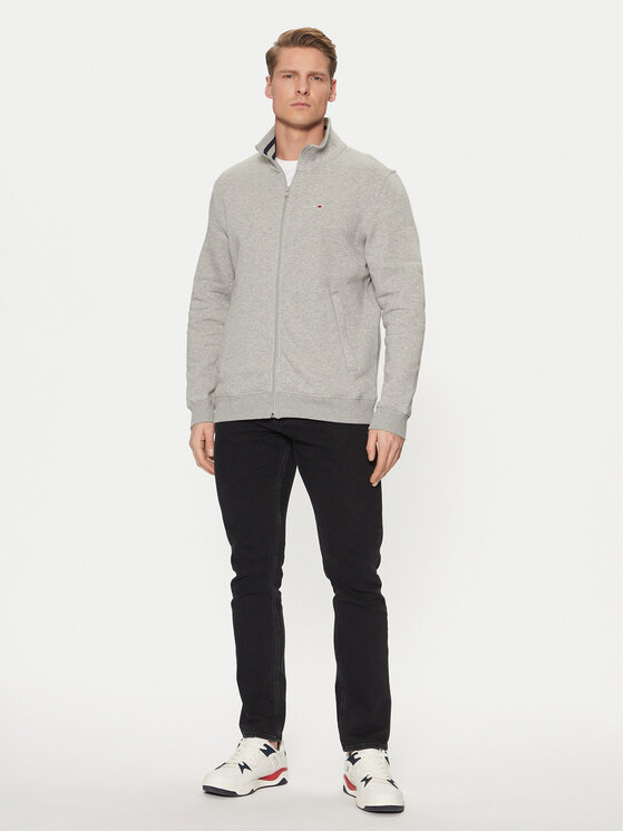 Tommy Jeans Tommy Jeans Bluză DM0DM20340 Gri Regular Fit