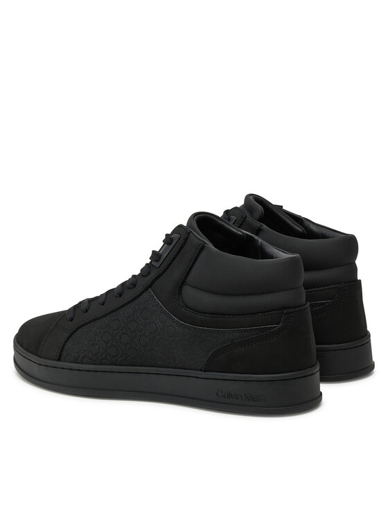 Calvin Klein Calvin Klein Sneakers High Top Lace Up Nb Mono HM0HM01769 Negru