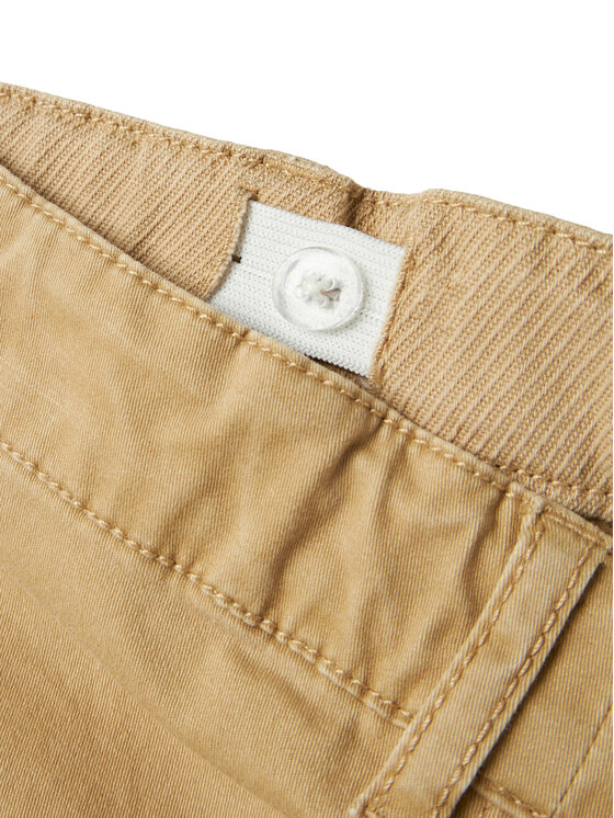 NAME IT NAME IT Шорти от плат Ben 13225803 Кафяв Baggy Fit