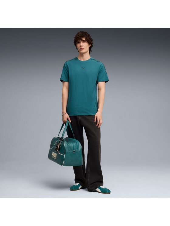Puma Puma T-Shirt 691693 Zielony Regular Fit