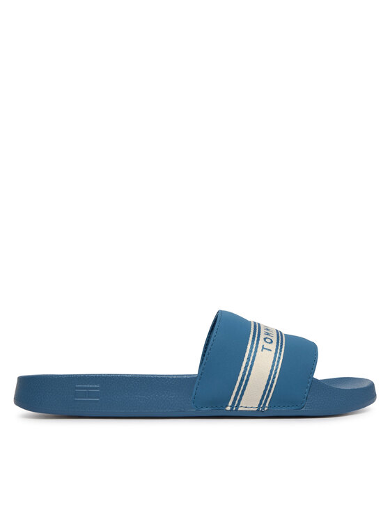 Tommy Hilfiger Tommy Hilfiger Šľapky Logo Tape Webbing FW0FW09359 Modrá