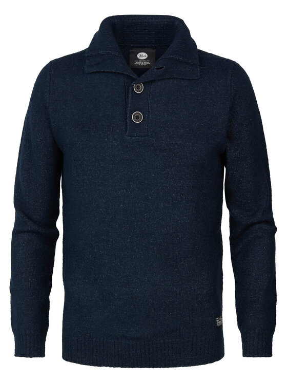Petrol Industries Petrol Industries Pullover M-3030-KWC217 Dunkelblau Regular Fit