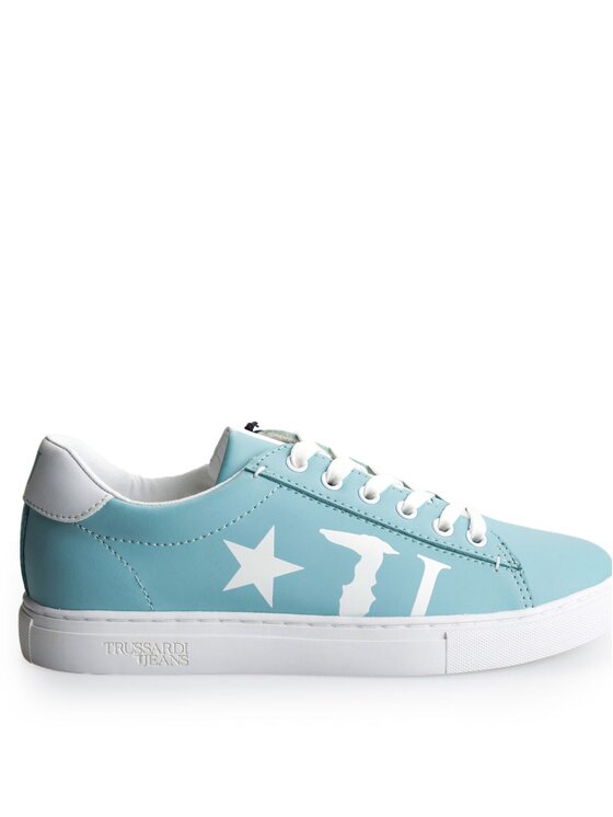 Trussardi Trussardi Sneakersy 79A00308 Světle modrá