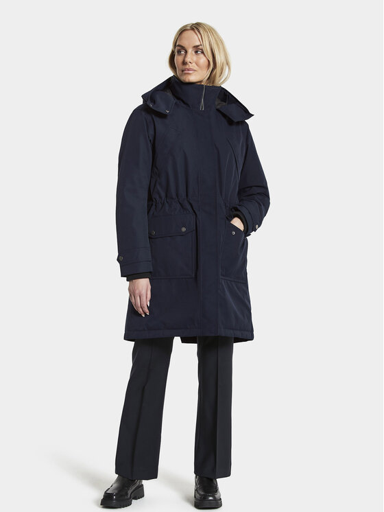 Didriksons Didriksons Parka Lene 504261 Granatowy Relaxed Fit