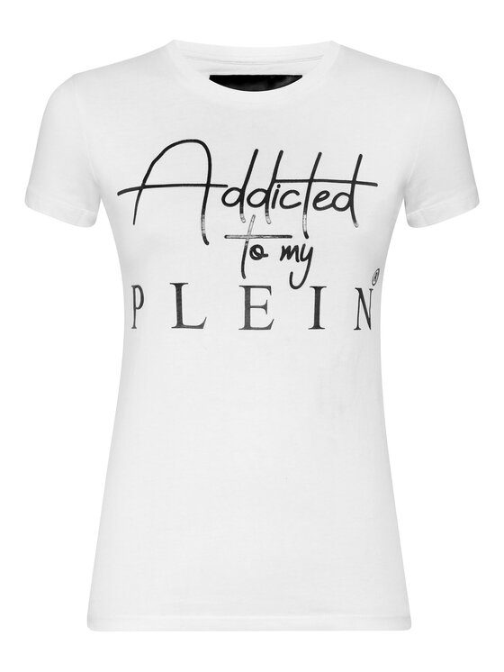 PHILIPP PLEIN PHILIPP PLEIN T-shirt 21999 Bianco Regular Fit