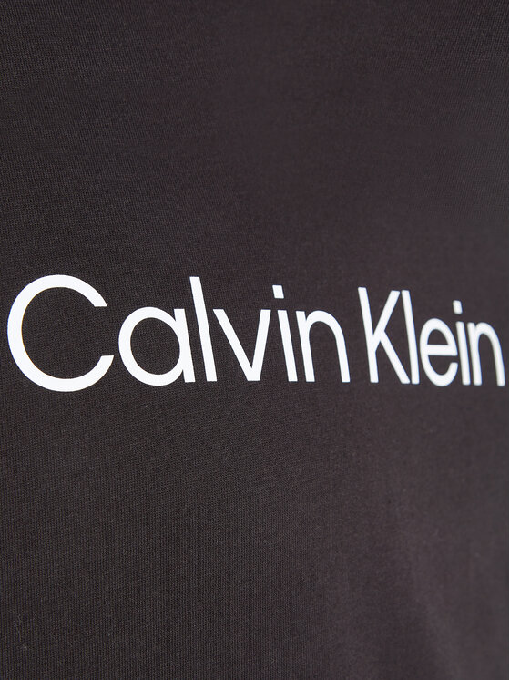 Calvin Klein Jeans Calvin Klein Jeans T-shirt J30J322552 Crna Slim Fit