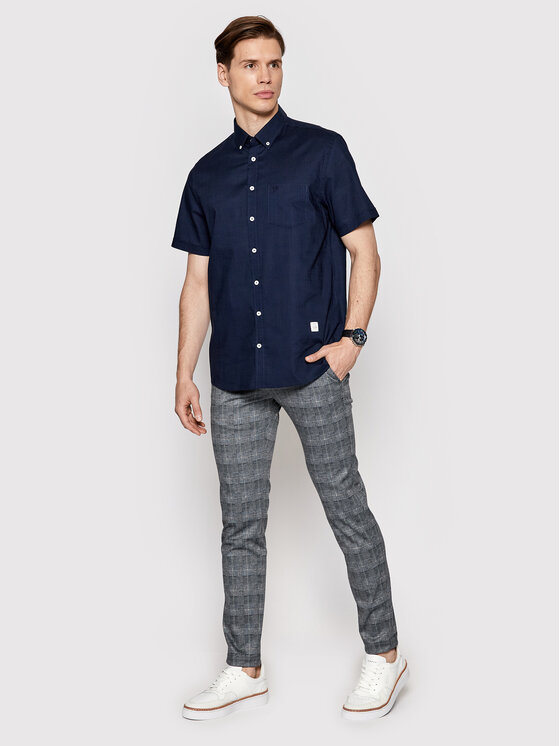 Pantaloni chino 4036 16861 Grigio Slim Fit