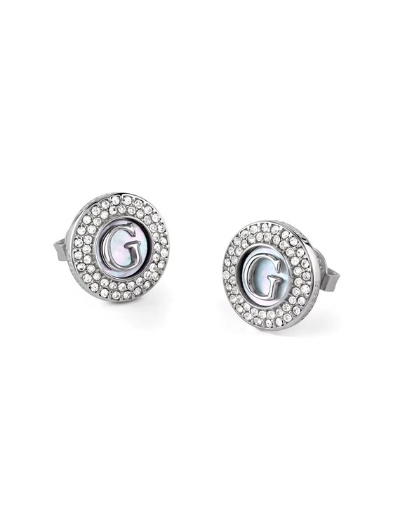 Guess Guess Kolczyki JUBE06211JW Srebrny
