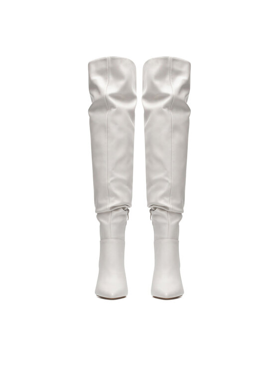 DeeZee DeeZee Overknees HY197-12 Écru