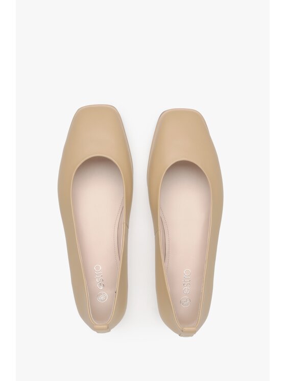 Estro Estro Μποτάκια ER00115273 Μπεζ