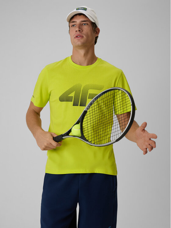 4F 4F T-Shirt COMMERCIAL Zielony Regular Fit