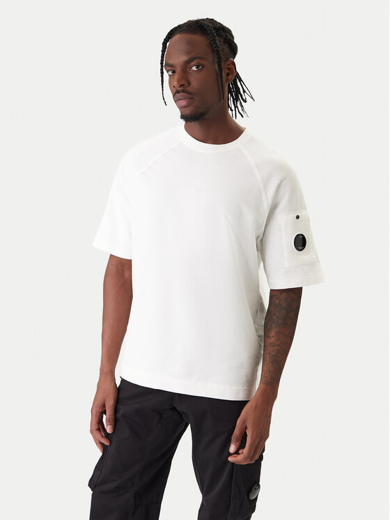 C.P. Company C.P. Company T-krekls 20CMSS034A002246G Écru Regular Fit