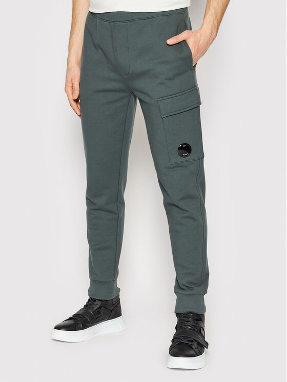 C.P. Company C.P. Company Sporta bikses Diagonal Raised 12CMSP017A 005086W Pelēks Regular Fit