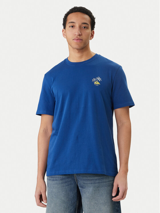 Quiksilver Quiksilver Футболка W126-QSMTS-1007-19P Cиній Regular Fit