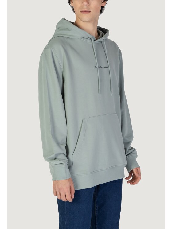 Calvin Klein Jeans Calvin Klein Jeans Μπλούζα GRID MONOGRAM Πράσινο Casual Fit