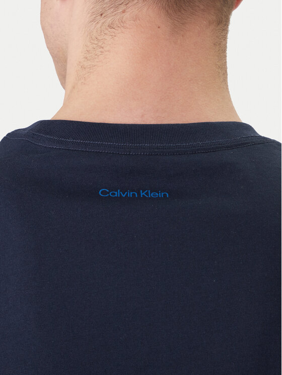 Calvin Klein Calvin Klein T-Shirt Emblem Graphic LV14RF817G Σκούρο μπλε Regular Fit