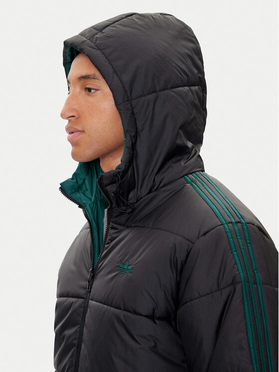 adidas adidas Giubbotto invernale adicolor Reversible JX6447 Nero Regular Fit