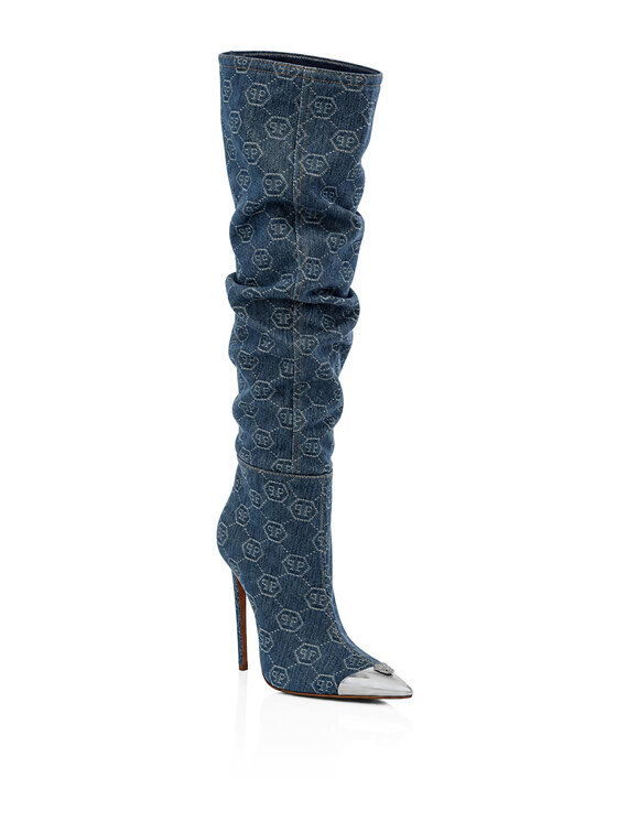 PHILIPP PLEIN PHILIPP PLEIN Stivali 28057 Azzurro chiaro