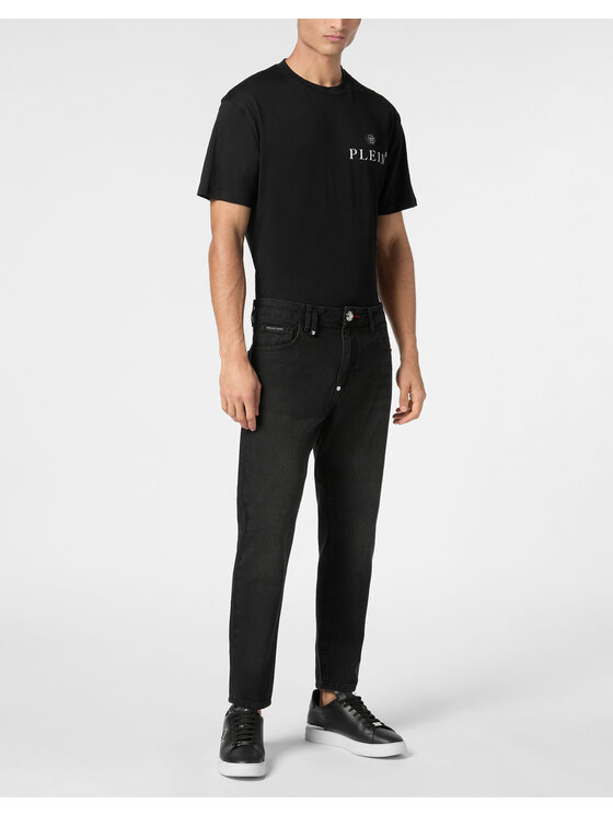 PHILIPP PLEIN PHILIPP PLEIN Jeansy 22877 Černá Slim Fit