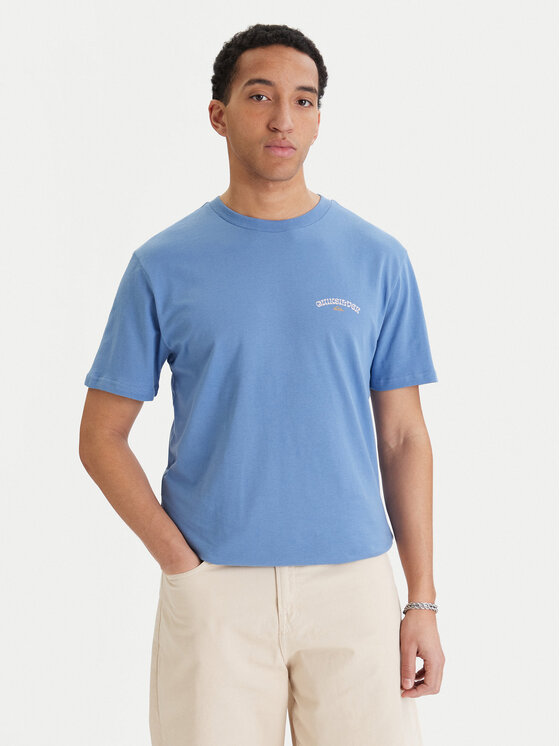 Quiksilver Quiksilver Tričko EQYZT08307 Modrá Regular Fit