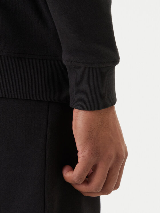 Tommy Jeans Tommy Jeans Sweatshirt Sign Stripe DM0DM23019 Schwarz Regular Fit