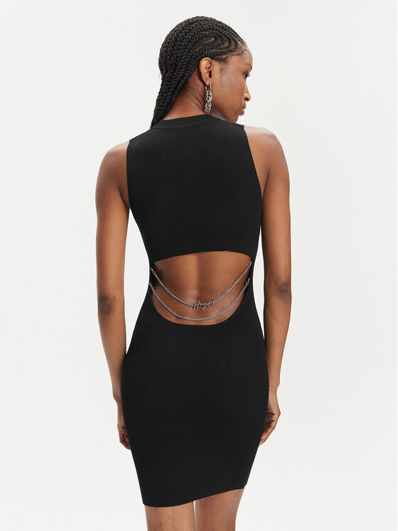 HUGO Hugo Rochie tricotată Sepinny 50514297 Negru Slim Fit