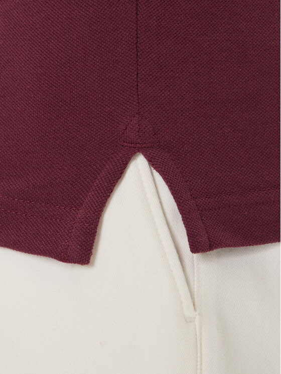 United Colors Of Benetton United Colors Of Benetton Тениска с яка и копчета 3089J3179 Виолетов Regular Fit