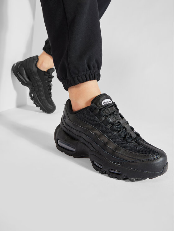 nike air max 95 gs triple black