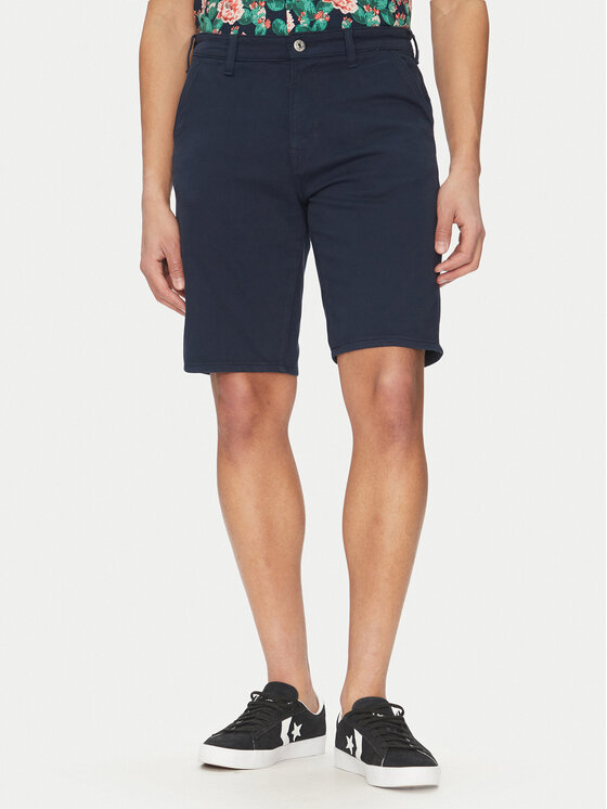 Blend Blend Pantaloni scurți de blugi 20718139 Bleumarin Regular Fit