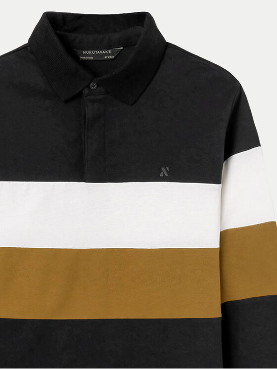 Mayoral Mayoral Polokošeľa 7101 Čierna Regular Fit