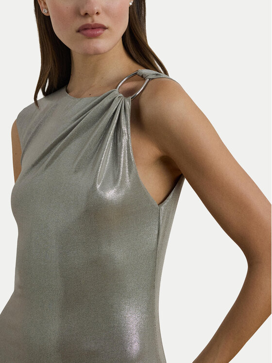 LAUREN RALPH LAUREN LAUREN RALPH LAUREN Vakarinė suknelė 253970801001 Sidabrinė Slim Fit