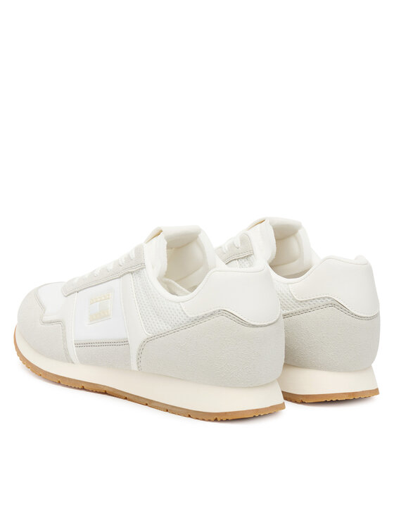 Tommy Jeans Tommy Jeans Снікерcи Tjm Runner Casual EM0EM01617 Écru