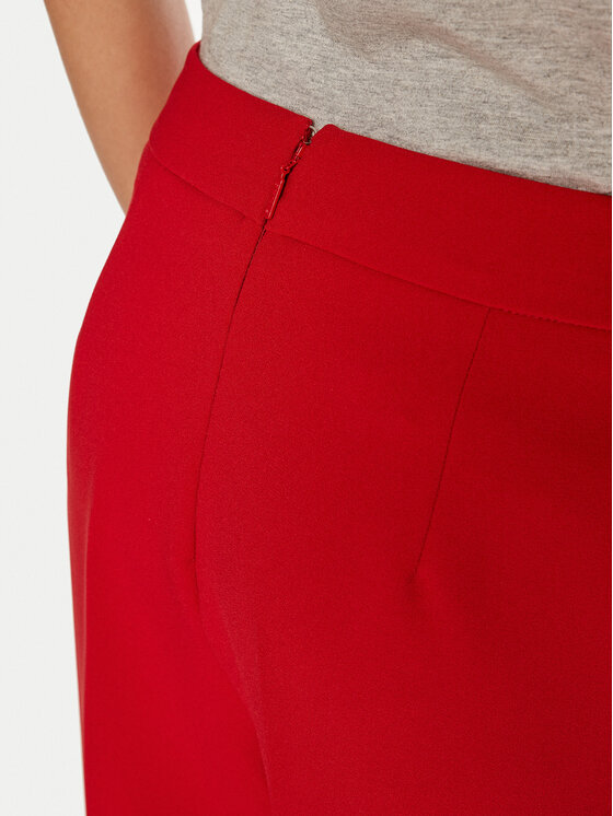 PINKO Pinko Spodnie materiałowe Parano 102861 A20Q Czerwony Regular Fit