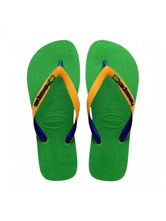 Havaianas Havaianas Σαγιονάρες brasil_mix_fc_verde-azzurro-giallo Πράσινο