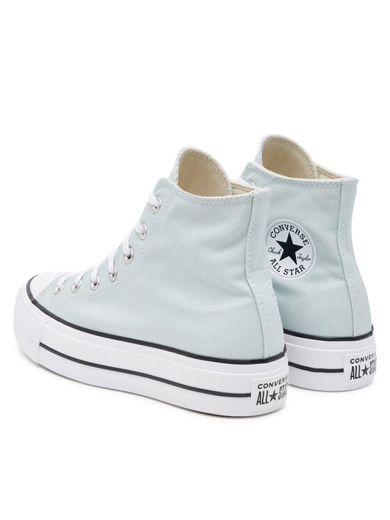 Converse Converse Teniși Chuck Taylor All Star Lift Platform A11873C Albastru celest