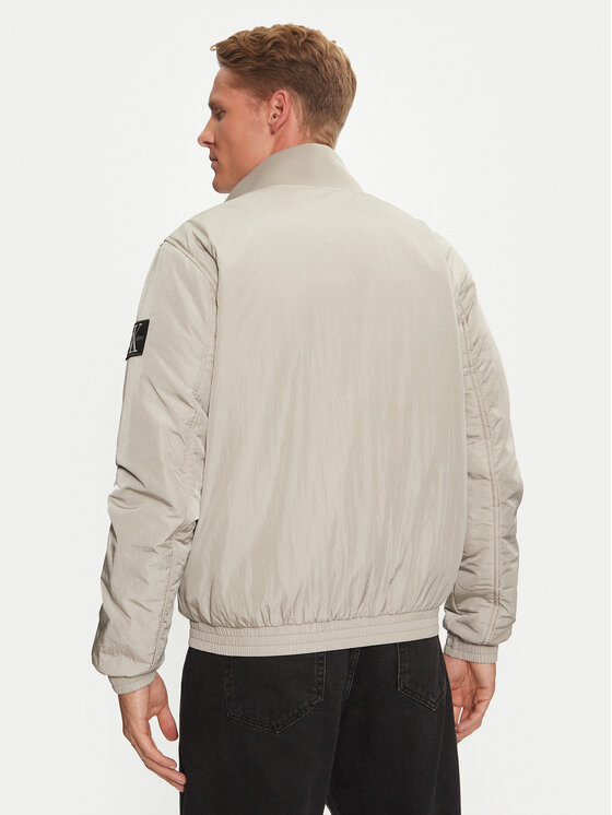 Calvin Klein Jeans Calvin Klein Jeans Μπουφάν μεταβατικό Flint J30J325592 Γκρι Regular Fit
