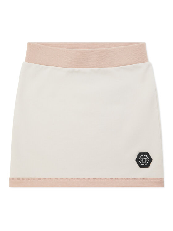 PHILIPP PLEIN PHILIPP PLEIN Spódnica 28139 Biały Basic Fit