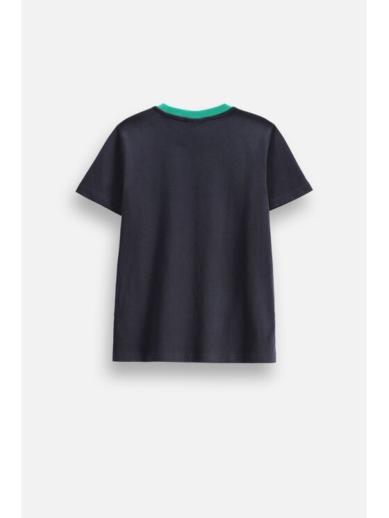 Coccodrillo Coccodrillo T-Shirt ZC6143204ABJ-015 Tmavomodrá Regular Fit