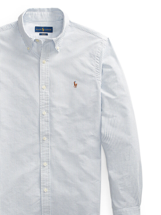 Polo Ralph Lauren Polo Ralph Lauren Camicia Core Replen 710549084 Blu Slim Fit