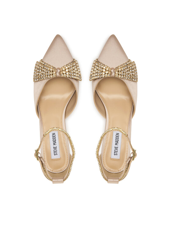 Steve Madden Steve Madden Čevlji z visoko peto Last Dance 11005297 Bež