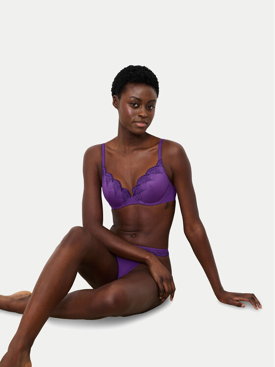 Triumph Triumph Nedrček s kostjo Comfort Glam 10224965 Vijolična