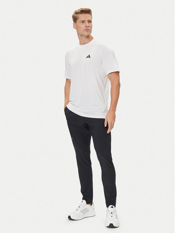 adidas adidas Koszulka techniczna Train Essentials Stretch Training IJ7020 Biały Regular Fit