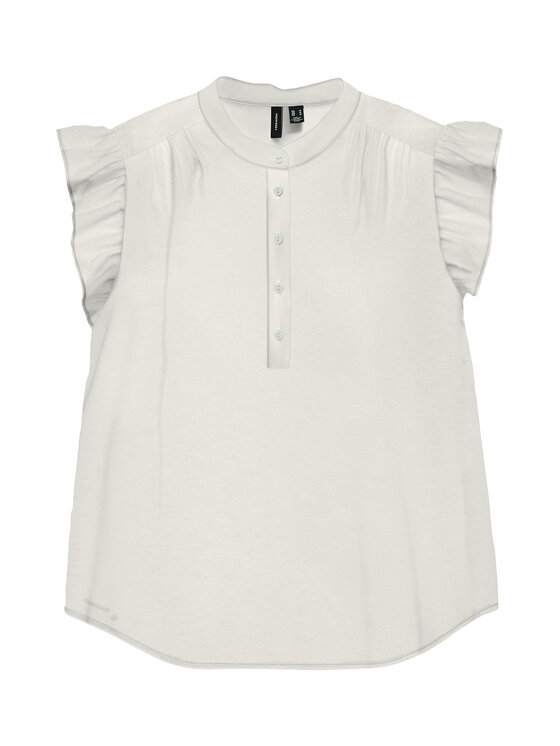Vero Moda Vero Moda Bluzka Selma 10345667 Biały Regular Fit