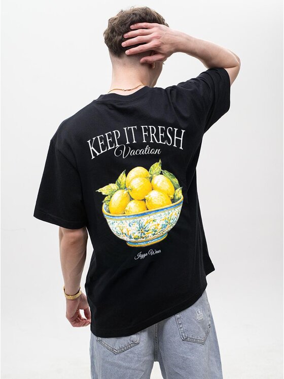 Jigga Wear Jigga Wear T-Shirt 132327 Czarny Oversize