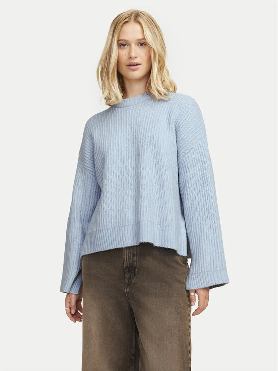 JJXX JJXX Πουλόβερ Sigga 12255358 Γαλάζιο Relaxed Fit